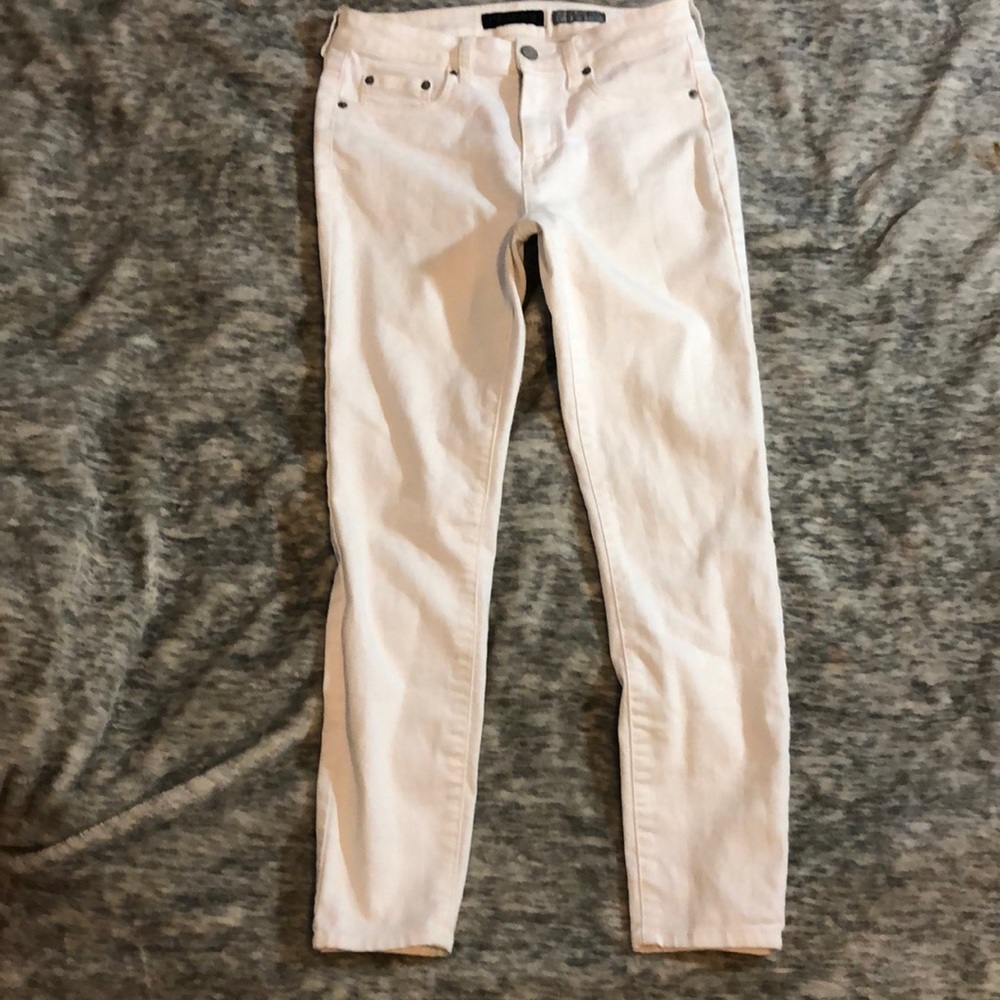 White High Wasted Jeggings